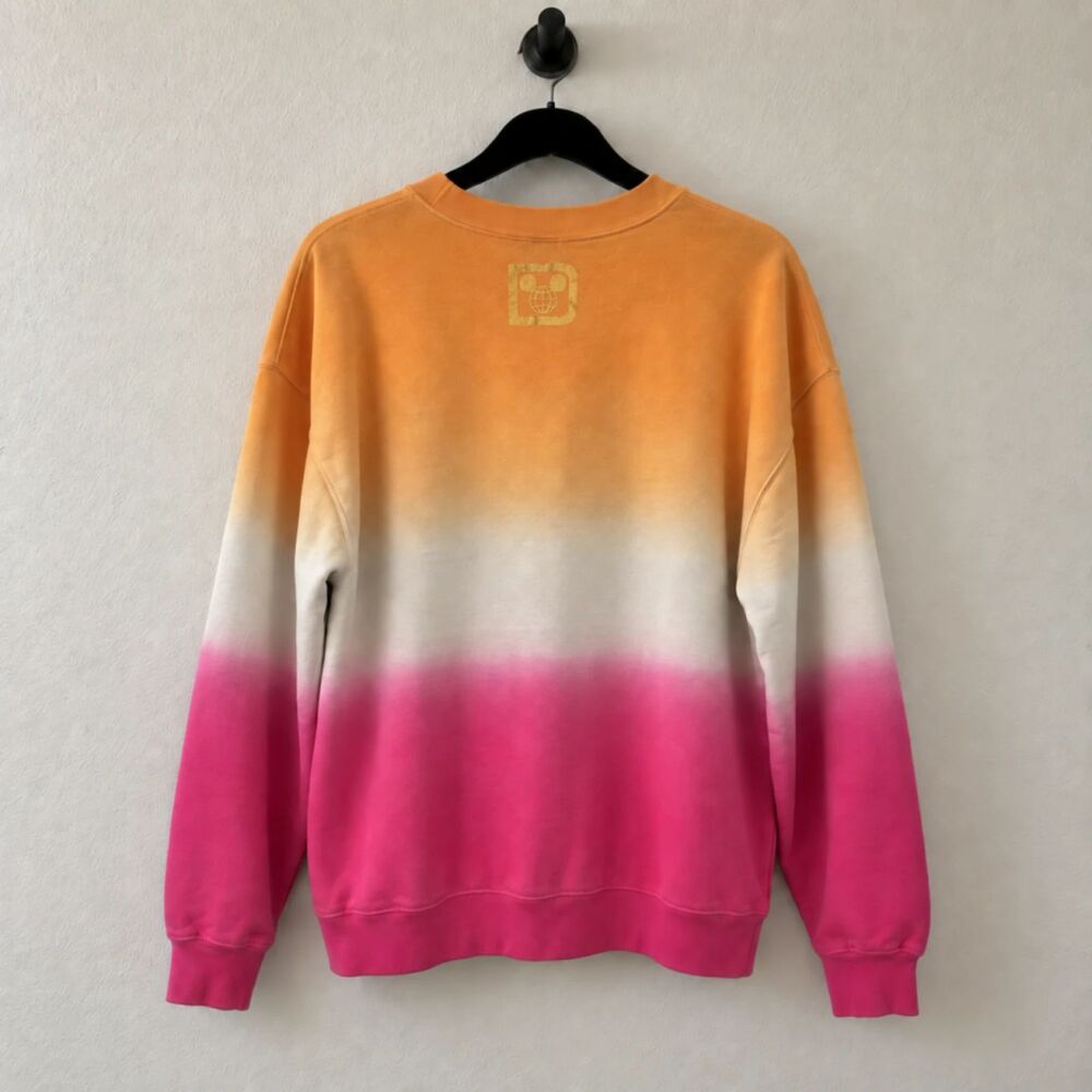 Disney Parks Walt Disney World 1971 Ombré Crewneck Sweatshirt 1X - Picture 5 of 5